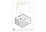 draw kitchen layout, cabinet design and isometric view